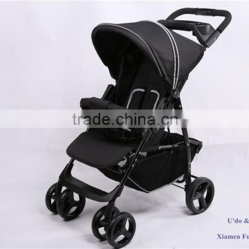 fasion design one hand operate adjustable backrest baby stroller EN1888 certificate