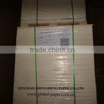 Qingdao 60gsm 61*86cm Cream bulky book paper