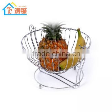 2015 householder wire metal fruit basket stands/gift basket