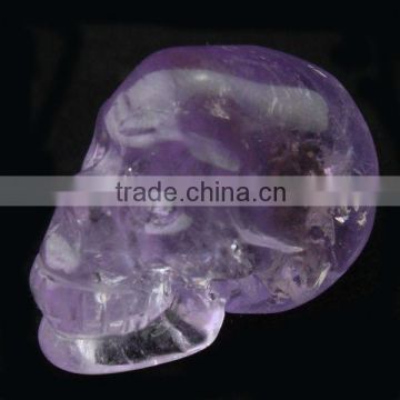 Natural Crystal Delicated Amethyst Skull
