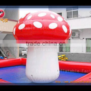 outdoor hot selling customized mushroon inflatable model for advertisement