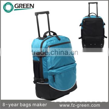 Polyester polo trolley travel bag for sale