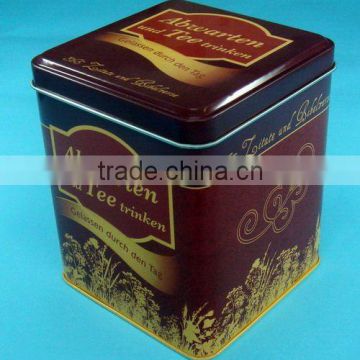 OEM Coffee tin box manufacturer