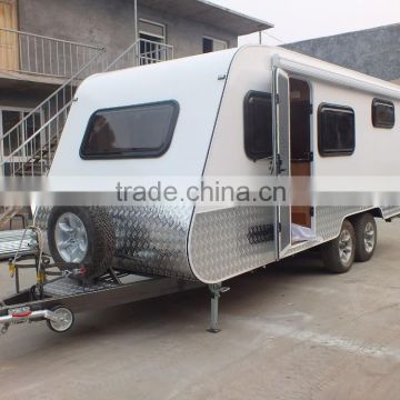 Manufacture of toy hauler, deluxe camper trailer, caravan trailer