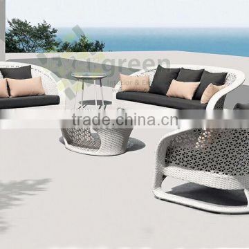 White wicker color sofa new design