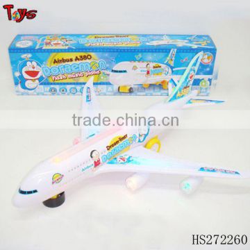 cheap price electric A380 plane light and music toy boy