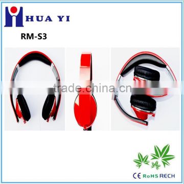 GO PRO colorful new fashional computer headband headphone headset with or without microphone