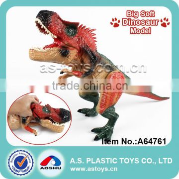 simulation dinosaur model soft rubber big dinosaur toys