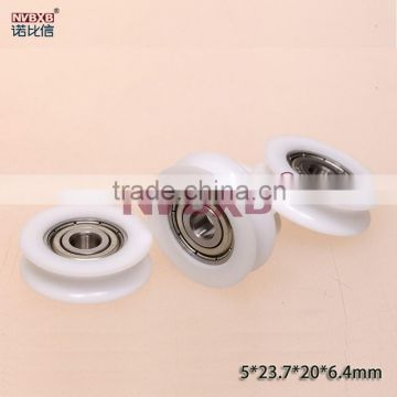 high quality smooth running sliding door track and wheels