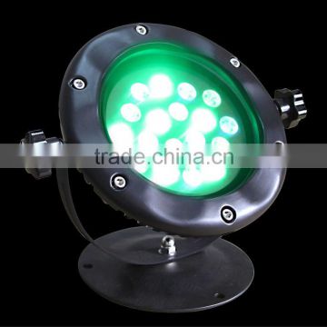 18w DC24V IP68 single color High Power LED Underwater light (4-wire and 3-loop)