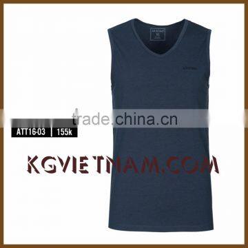 Custom made fitness tank tops mens sports gym clothing
