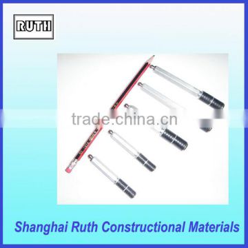 Aluminum grout injection packer