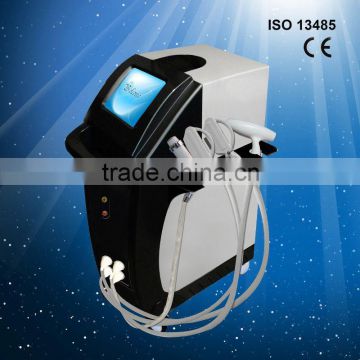 Cool Light Permanent 2013 Multi-Functional Beauty Tattoo Equipment Diopter E-light+IPL+RF Pigmentinon Removal For Portable Tanning Bed Beauty Equipment