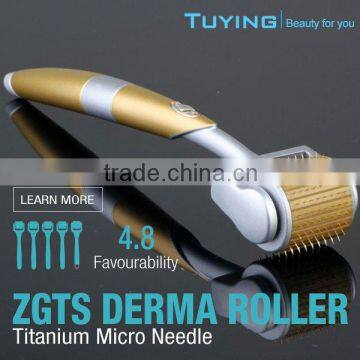 zgts titanium biogenesis dns microneedle facial roller