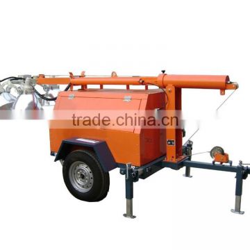 china factory supply ZM52C mobile light tower with trailer in 2015 hot sale