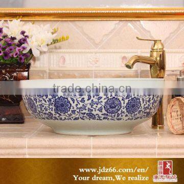 Collectable blue and white porcelain washing hand basin