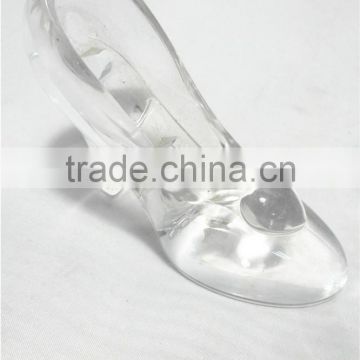 Acrylic transparency crystal wedding shoe & Islamic wedding hanging&table gifts for Valentine's Day