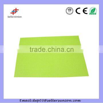 45*30cm vinyl solid pp placemats for restaurant