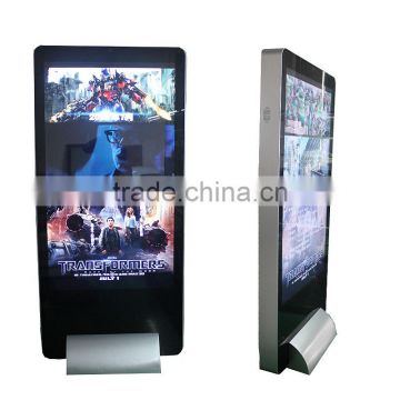 OEM 65 inch advertising stand / Lcd Totem / Android Digital Signage for shopping center