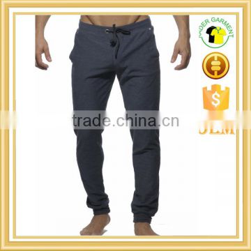 high quality slim fit tapered jogger mens sweatpants with cuffs