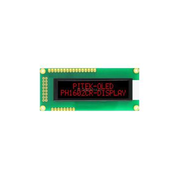 PH1602CR 16x2 Character OLED Display Module