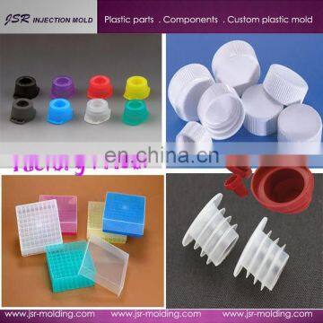 According your need custom large/small plastic test tubes screw cap with factory price