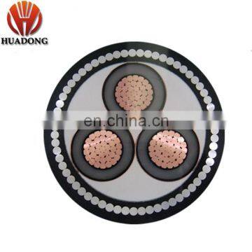 35KV copper/aluminum XLPE insulated 150mm2 URD armoured Power cable