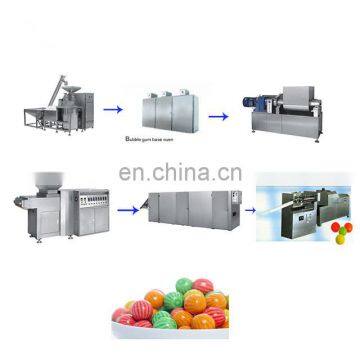 Ball Shape Bubble Gum Production Line Chewing Gum Making Machine Bubble Gum Extruder