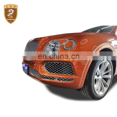 Electroplate front bumper lip grille For bentley bentayga W12 limited edition