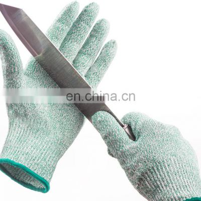 Food Grade Level 5 Cut-resistant HPPE Gloves Guantes Anticorte Nivel 5 Anticut Glove Sheet Metal Gloves