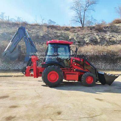 Competitive Hydraulic China Made Backhoe Loader for Sale