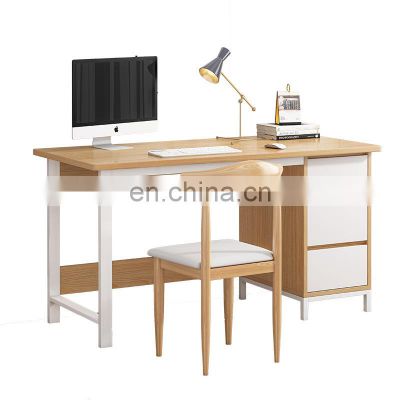 computer desk bedroom furniture space saving wooden small simple modern home study computer desk with storage