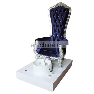 Wholesale Luxury Modern Beauty Nail Salon Pipeless Whirlpool System Discharge Pump Foot Spa Manicure Massage Pedicure Chair
