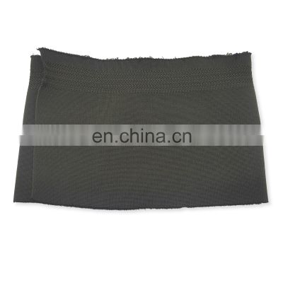 Chinese factory ribbing 1X1 polyester supplier sewing ribbing 2*2 twist rib knit top