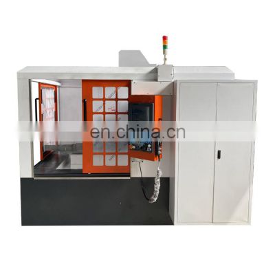 8090 Full Cover 3 Axis ATC 3D Metal CNC Milling Machine