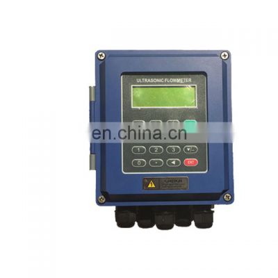 Taijia Wall-Mounted Digital Ultrasonic Flow Meter Ultrasonic Liquid Flow Meter TUF-2000B with TM-1 Sensors DN50-DN700mm