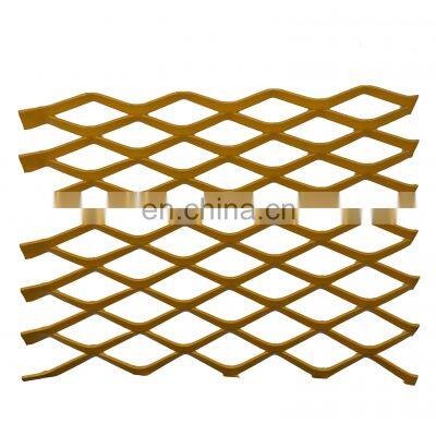 Factory Direct Sale Customization Colorful Aluminum Diamond Hole Shape Expanded Metal Mesh Ceiling