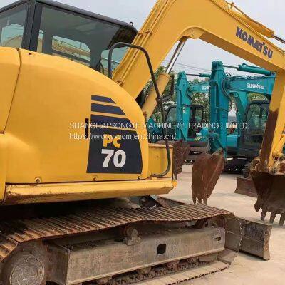 KOMATSU PC70/PC200/PC450-8 Excavator Best Price for 36 ton used Excavator in shanghai