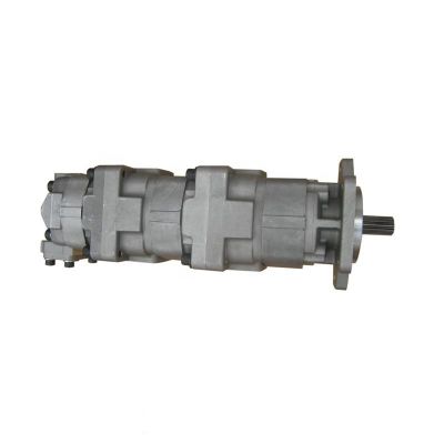 WX tandem hydraulic gear pumps 705-55-34160 for komatsu wheel loader WA320-3C