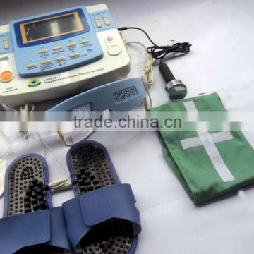 2014hottest digital acupuncture therapy with e-cupping,ultrasound,laser and heating LGHC-33