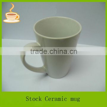Stocked white blank ceramic mugs bulk , ceramic mug T/T