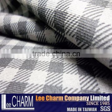 Houndstooth Check Fabric 60% Tencel 40% Cotton Blend