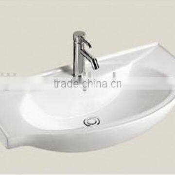 Ceramic bathroom vanity cabinet basin (BSJ-C911-90)