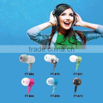 6 New Models Wired With Mic and With Remote Control Earphone