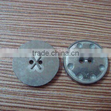 18mm wholesale metal alloy two holes sewing buttons