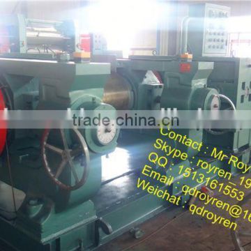 ALIBABA GOLDEN SUPPLIER Waste Tire Recycling Rubber Cracker Machine rubber mixing mill