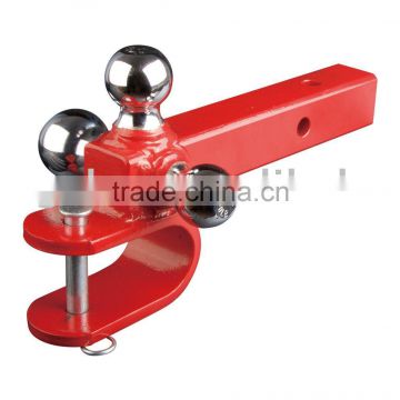 Tri-Ball Trailer Hitch Mount with U Clevis