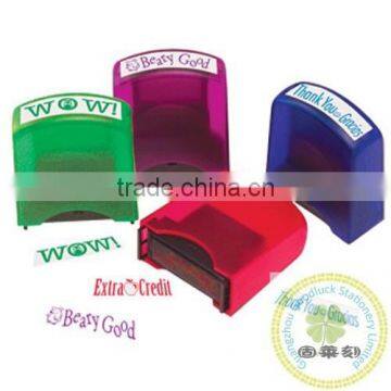 Lovely design teacher stamps/Square teacher rubber stamps