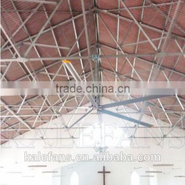 24ft Church Quiet Air Cooling Industrial Style Large Ceiling Fan