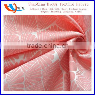 China supplier polyester cotton jacquard fabric used clothing